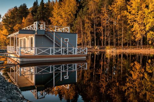 Houseboat 1 with sauna